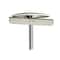 Thrifco Plumbing 2 Inch Brass Sink Hole Cover, Heavy Duty White Color 4402275 - alternate 1